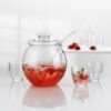 Bohemia Cristal Punch Bowl Set of 9 - Image 4