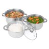 SSPS6 Salton Stainless Steel Pot set 6 Piece - Image 2