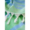 Turkish Bath / Beach Towel - Herringbone (100x180cm) - Blue and White - Image 2