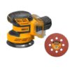 INGCO - Random Orbit Sander with Sandpapers (Cordless) - 20V