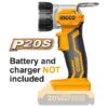 INGCO - Work Lamp - 225 Lumens (Cordless) - 20V - Image 2