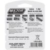 Major Tech - LR03-BP4 AAA Maxi Alkaline Battery (Box of 48 Batteries) - Image 2