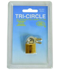 Moto-Quip - 20mm Tri Circle Standard Padlock