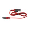 Orico Type-C 1m Aramid Cable - Red - Image 2