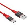 Orico Type-C 1m Aramid Cable - Red - Image 3