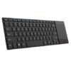 Rii QWERTY Touchpad 10 Keyless Keyboard Touch Volume Control Black - Image 5