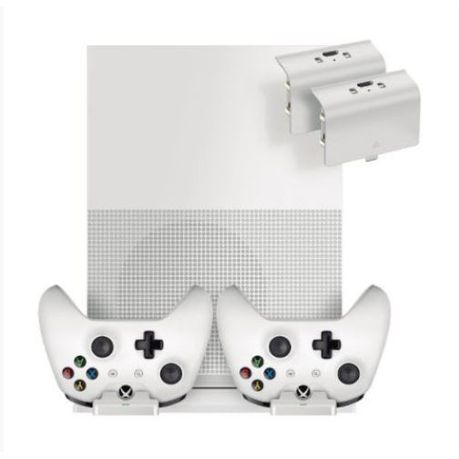 Sparkfox - Vertical Stand Dock with Rechargeable Battery Packs (Xbox ...