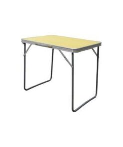 AfriTrail - Folding Camp Table Melamine Wood Finish- 70cm