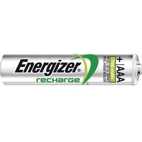 Energizer AAA 700mAh Rechargeable Batteries NiMH