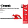 Casals - 450W Hedge Trimmer Electric Red 510mm - Image 2