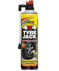 Shield - Tyre Jack 4X4 Emergency Inflator and Sealer 500Ml