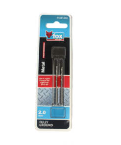 FOX HSS Drill Bit 2.0mm (2)