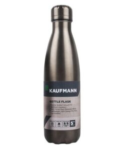 Kaufmann - Stainless Steel Flask Bottle - Grey - 500ml