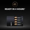 Duracell - Battery Charger - 1 Count - 4 Hours - General Purpose Batteries - Image 3