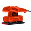 BLACK+DECKER - 135W 1/3 Sheet Sander & 10 Sanding Sheets - Image 3