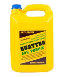 Quattro Antifreeze Summer Coolant - 5L