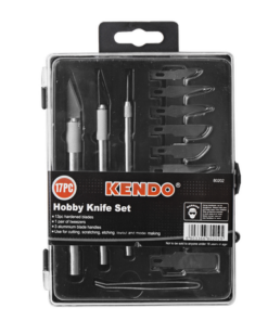 Kendo - Knifes and Blades Cutting Set - Vinyl, Crafting, Hobby (17 Piece)