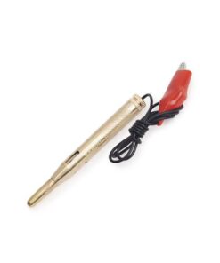 Kendo DC Tester Solid Brass Pen (0-24v) - High Circuit Electrical Tester