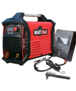Matweld - Welder Inverter with Kit - 200A 220V (Red)