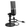 Fifine K670B Cardioid USB Condensor Microphone with Stand - Black - Image 3