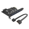 Orico 4 Port USB3.0 PCI-e Expansion Card - Image 3