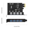 Orico 4 Port USB3.0 PCI-e Expansion Card - Image 4
