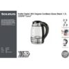 Taurus Kettle Digital 360 Degree Cordless Glass Black 1.7L 2200W "Lena" - Image 4
