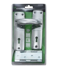 Kaufmann Lockset Combo (Handle 2 Lever Lock Hinge)