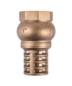 Torrenti Valve Foot Brass 40Mm