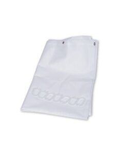 MTS Home Std Driveip Drivey Shwer Curtan White