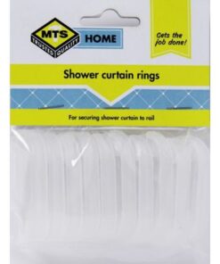 MTS Home Shower Curtain Rings 9 pieces