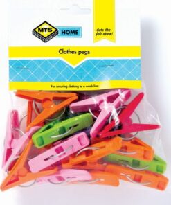 MTS Home Clothes Pegs 20 Pieces