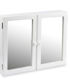 MTS Home Double Bathroom Cabinet - White