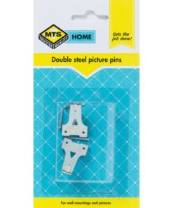 MTS Home Double Sided Picture Pins 2 Piece