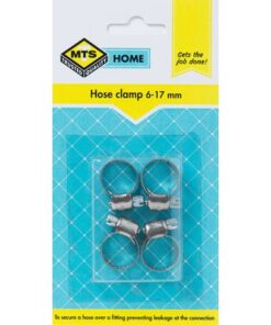 MTS Home Hose Clamp 6-17mm 4 Piece