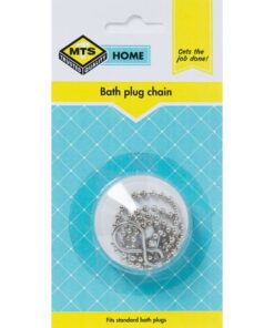 MTS Home Bath Plug Chain White