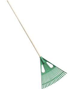 MTS Rake Lawn Plash Wooden Handle (L)
