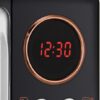 Morphy Richards - 20 Litre 800W Accents Digital Microwave - Rose Gold Black - Image 2