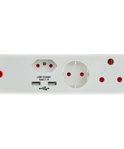 Electricmate 1X16Amp+1xSKO+1x5 3Pin+2.1USB