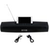 Booms Base Portable Bluetooth Speaker - Black - Image 2