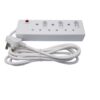 3 Meter cord Multi Plug 3x16A, 3x5A, Overload Protection - Image 2