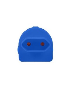 Electricmate Single Euromate Adaptor Loose Blue