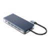 Orico Type-C 11-in-1 Transparent Hub - Grey - Image 2