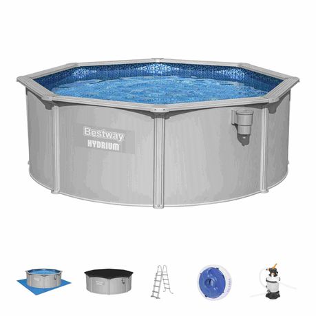 Best way Hydrium Poseidon 3,6 x 1,2M - with SandFilter - Tool&Home