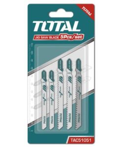 Total Tools Jig Saw Blades For Wood, Metal, Aluminium 5Pcs/Set (4 Sets)