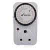 24 Hour Daily Programmable Analogue Electric Timer Plug - Image 2
