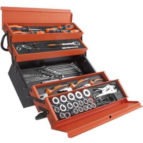 Groz - 64 Piece Professional Tool Assortment Toolkit - Tool&Home