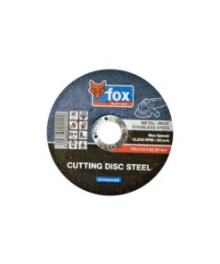 FOX Cutting Disc Steel/Inox 125X1.6mm Standard