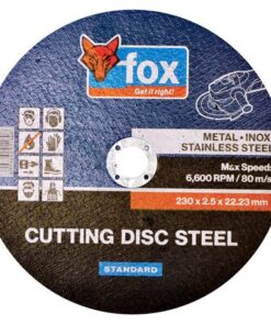 FOX Cutting Disc Steel/Inox 230X2.5mm Standard