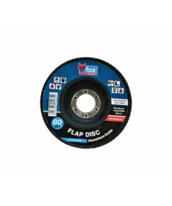 FOX Abrasive Flap Disc 115mm Aluminium Oxide 80G PRO